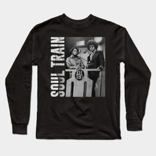 Soul Train // Vintage Distressed Long Sleeve T-Shirt